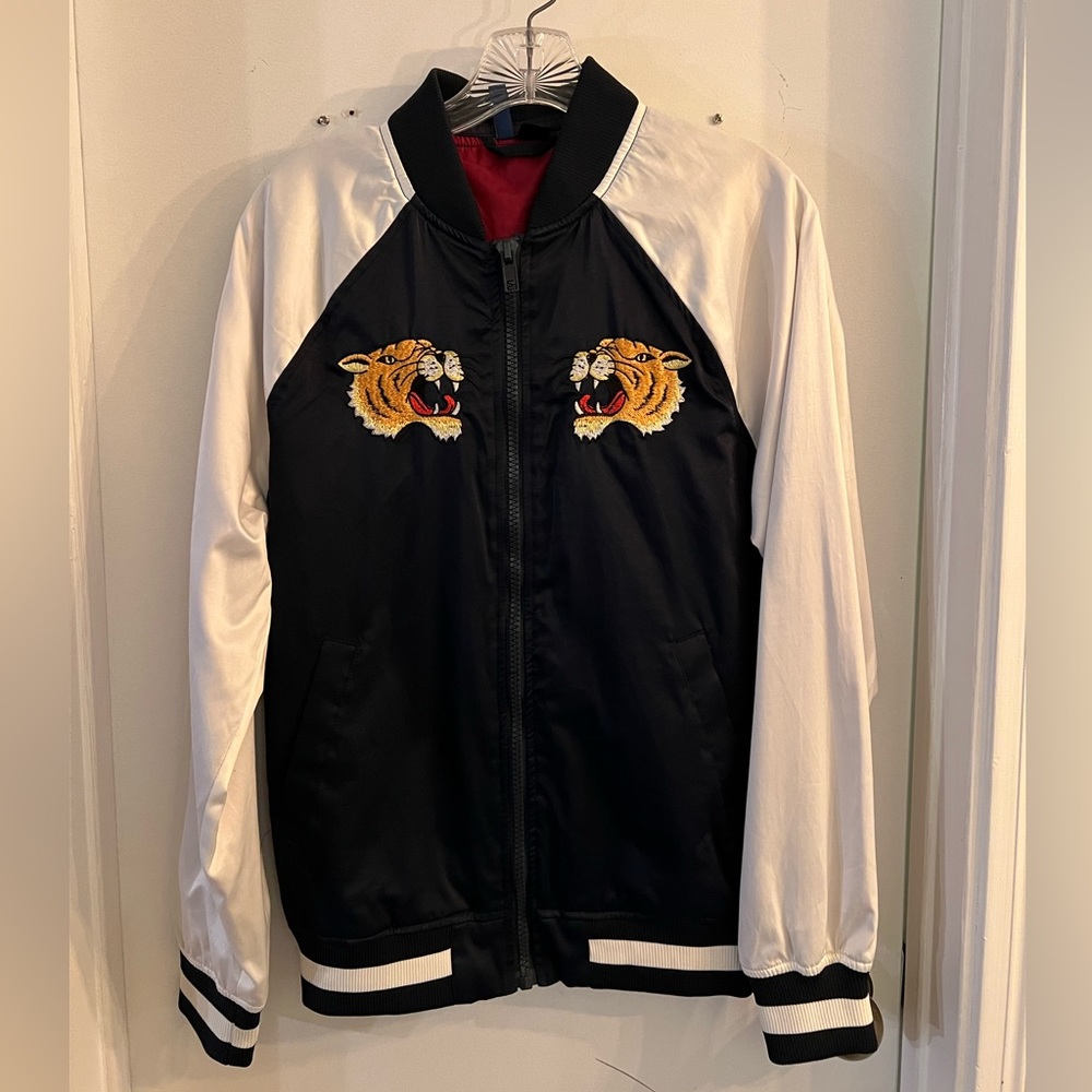 Bomber Jacket - Tiger Embroidered Japan